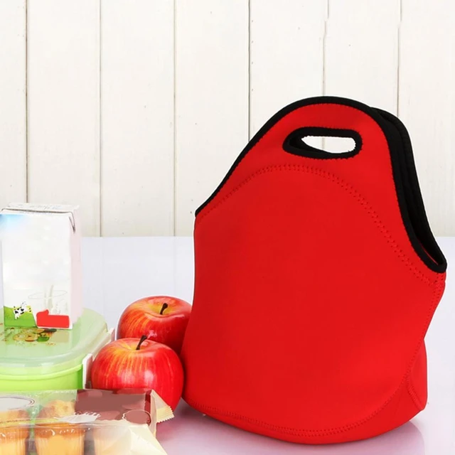 Sac à déjeuner isotherme thermique, boîte à déjeuner fourre-tout école  bureau Portable glacière pochette à Bento conteneur à déjeuner sacs de  rangement des aliments sac à main - AliExpress