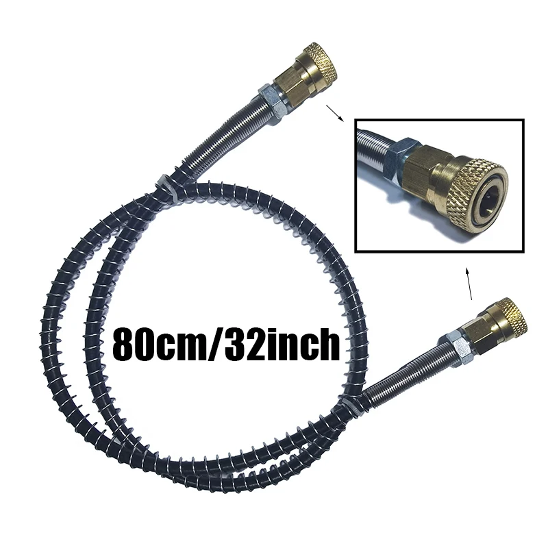 High Pressure Pump Macroline Remote Hose Line HPA M10*1 Pneumatics Air Refilling Nylon Accessories