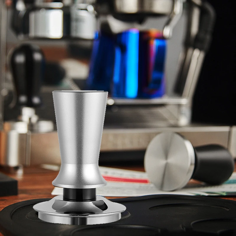 CoffeeTamper51535458mm30lbsConstantForceSpringLoaded