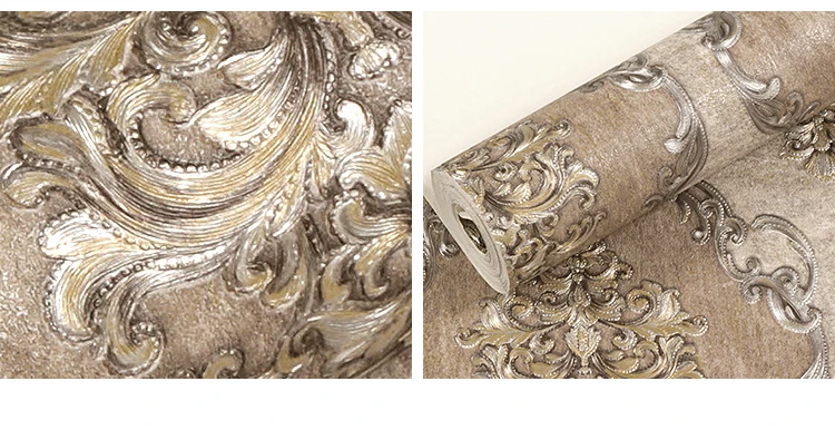 Home Decor Wallpaper for Living Room European 3D Damask Wallpaper Modern PVC Flower Pattern Wallpaper 24 S9d7454d8de314b7daff27f85ac048e81a
