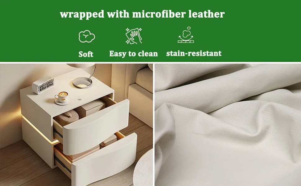 Leather Nightstand