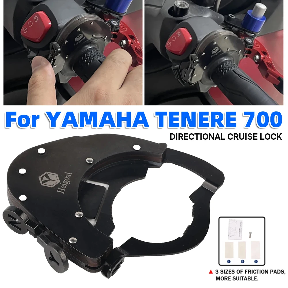 CHICIRIS Protezione Coperchio Pompa Acqua Moto Sostituzione in Lega di Alluminio per Tenere 700 XTZ700(Nero