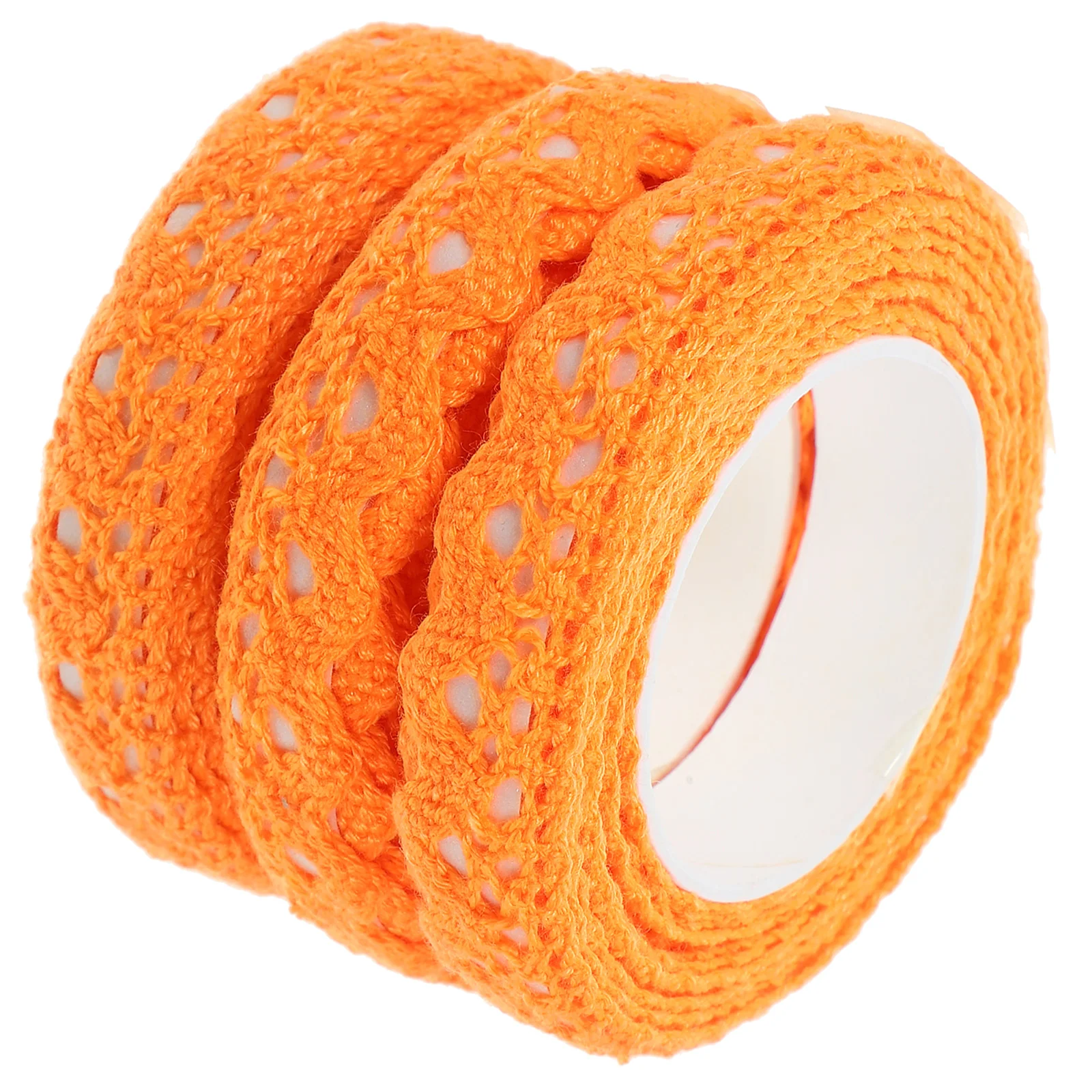 

3 Rolls Elegant Lace Tape Crafting DIY Lace Tape Scrapbooking Lace Trim Tape Decorating Lace Tape