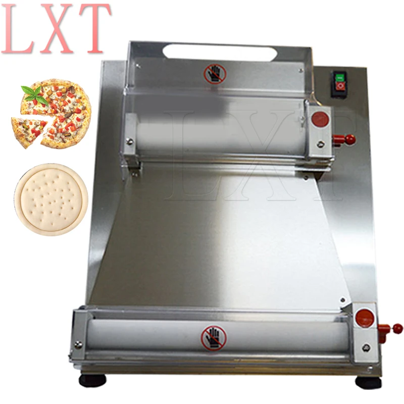 

Electric Pizza Dough Roller Sheeter Press Automatic Table Top Pizza Pressing Forming Machine