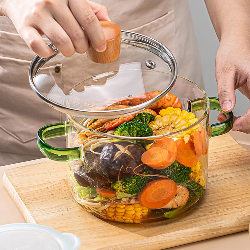 Heat-resistant Transparent Cooking Pot  –  ShopJillionTrinkets