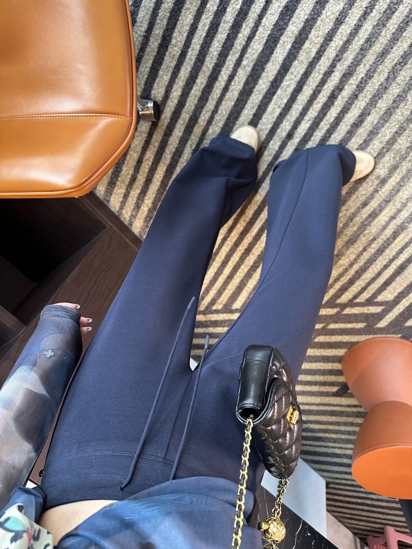 출산 캐주얼 바지 봄 가을 루즈핏 스포츠 웨어러블 아우터 바지 임산부를 위한 드로스트링 긴 바지