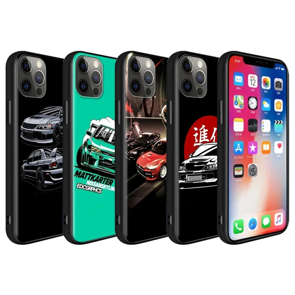 Cool Japan JDM Sports Car Comic Phone Case Cover