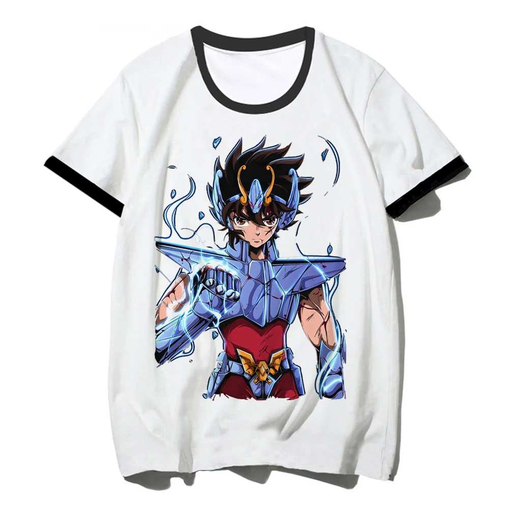 Saint Seiya T Shirt Donna Manga Streetwear Designer Tshirt Donna Designer Streetwear Abbigliamento