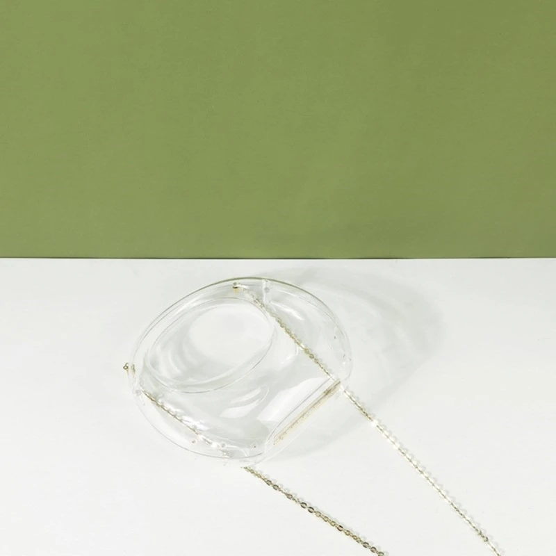 2024 New Clear Acrylic Shoulder Bag Functional and Fashionable Evening Bags Clutch Purse