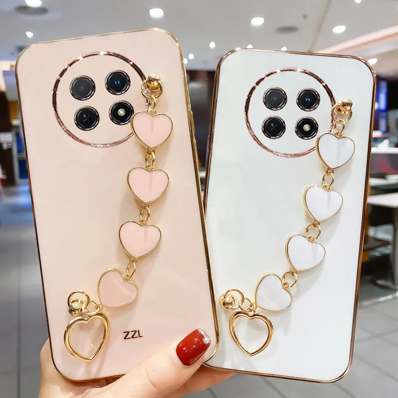 Luxury Plating Anti-Fall Love Bracelet Case - Elegant & Sexy Protective Cover