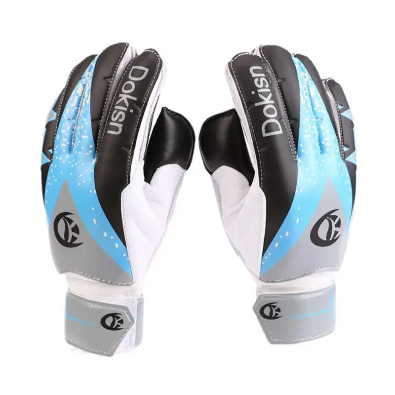 Children Adults Football Soccer Goalkeeper Anti-Slip Training Gloves Breathable Gloves Finger Protection Outdoor Team Sports 2023 children sandals boys breathable beach sandals girls fashion hollow sports shoes baby soft toe protection barefoot shoes