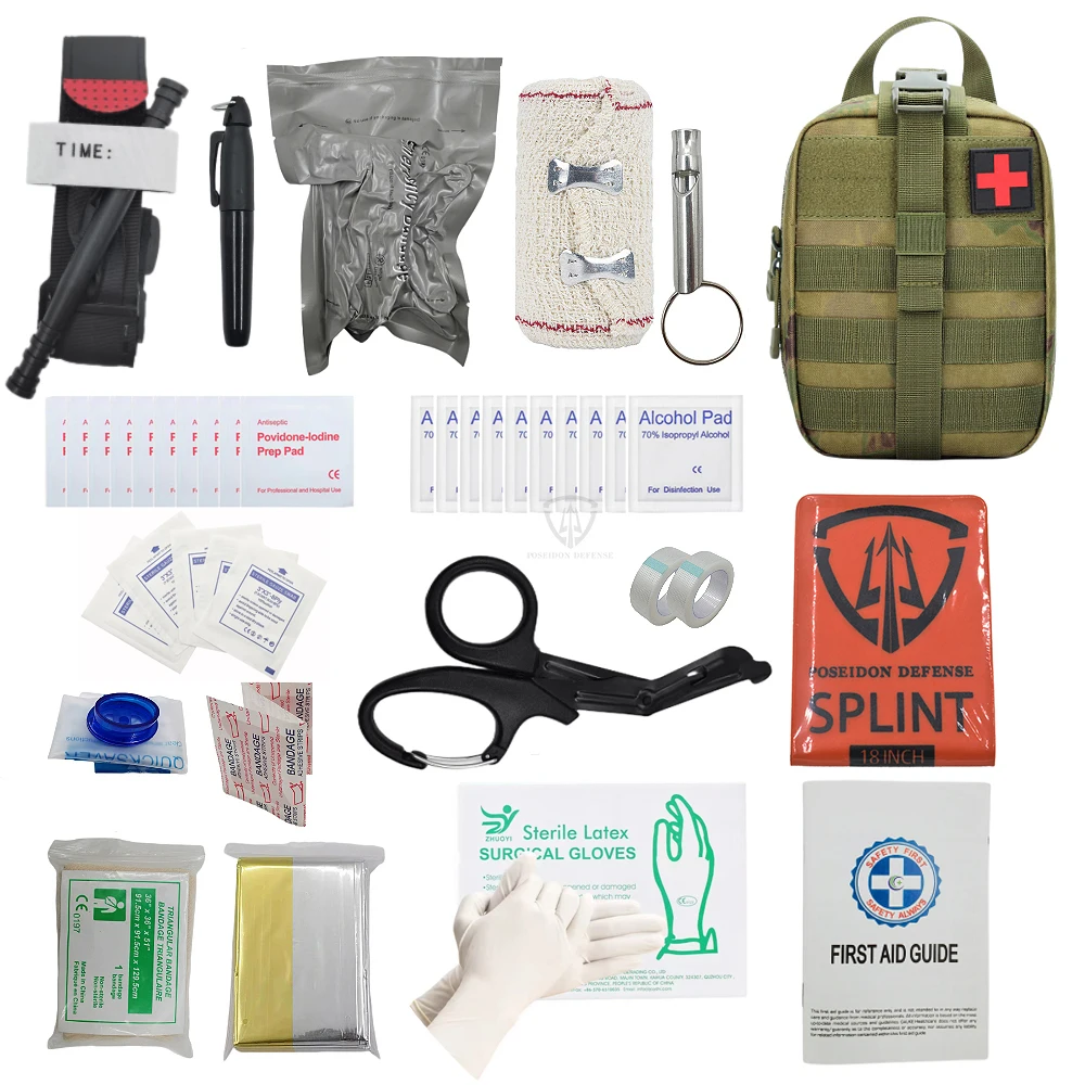 Ciseaux Tactiques Emersongear EM7916 - Premiers Soins, Survie, Acier Inoxydable - Neuf