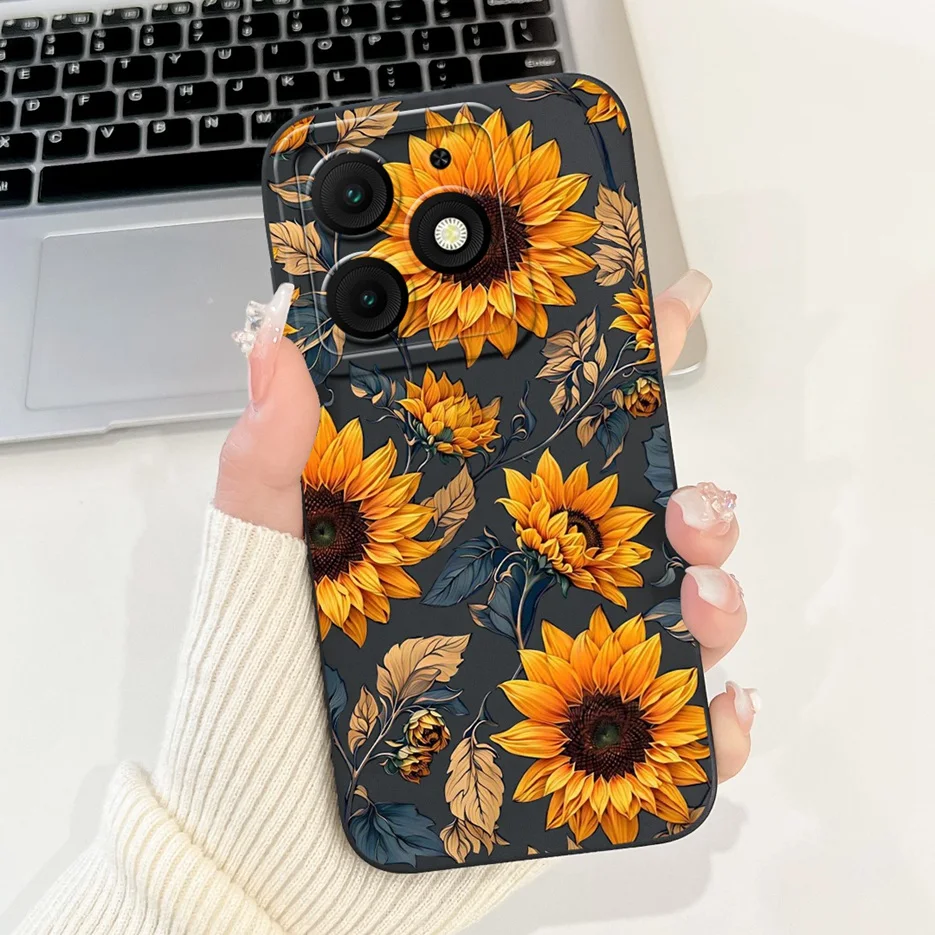 Cute Fashion Cartoon Soft TPU Phone Case - Stylish Protective Back Cover Bumper