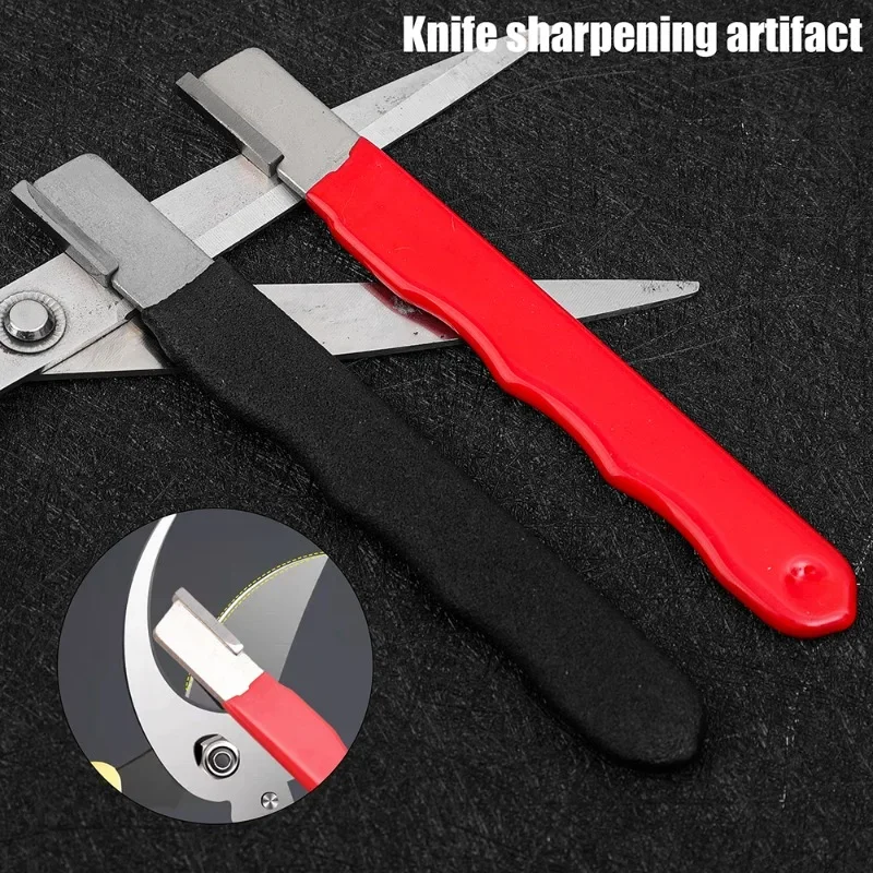 1/8x Knife Sharpener Portable Quick Metal Compact Scissor Sharpener Tools Manual Knives Grinding Stone Outdoor Garden Tools knife sharpener,knife sharpening stone,diamond sharpening stone