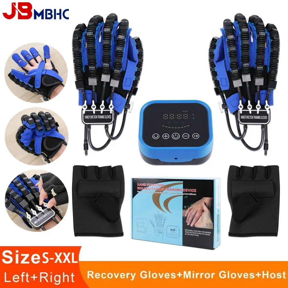 

Stroke Recovery Glove Hand Training Robot Gloves Hemiplegia Finger Rehabilitation Equipment Cerebral Palsy Physiotherapy Device