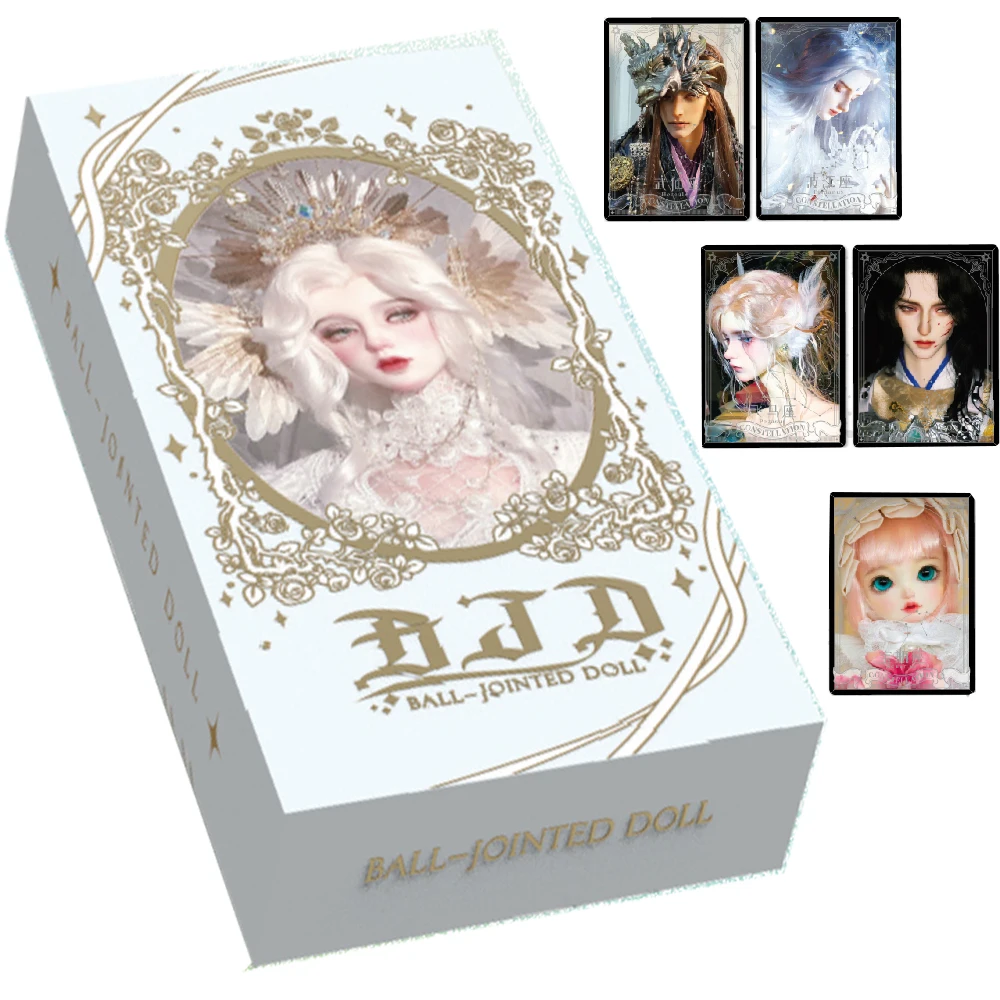

Genuine BJD Doll Cards For Children Princess Cute Style Classic Anime Character Rare Limited Cards Girl Christmas Toys Gifts