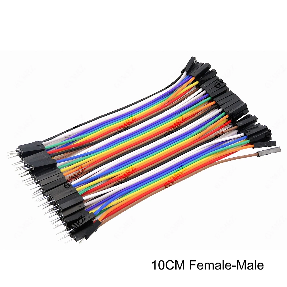Dupont Jumper Wire Kit - Assorted Lengths Female & Male Connectors