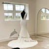 Lakshmigown Backless Sexy Bridal Mermaid Wedding Dress 2024 Vestido De Casamento Long Beach Wedding Gown Customized 4