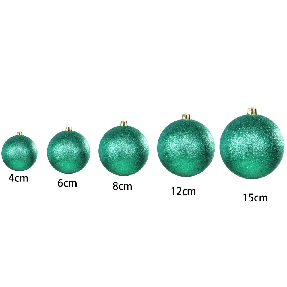 thumbnail image 1 of Adornos para árbol de Navidad de bolas grandes de oro mate rojo de 15 cm para bodas, fiestas de Navidad, decoración de techo para el hogar y la oficina en el año nuevo 2023, 1 of 5