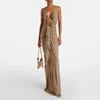 Vesper Ruched Cutout Maxi Dress