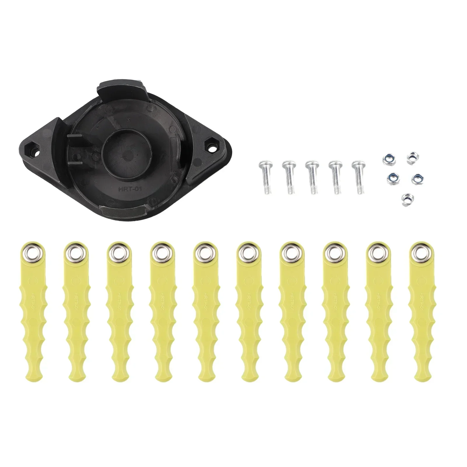 Trimming Head With Plastic Blade RAC155 Plastic Spare Blade Lawn Mower Grass Trimmer Head Weeding Brush Cutter Parts For 1