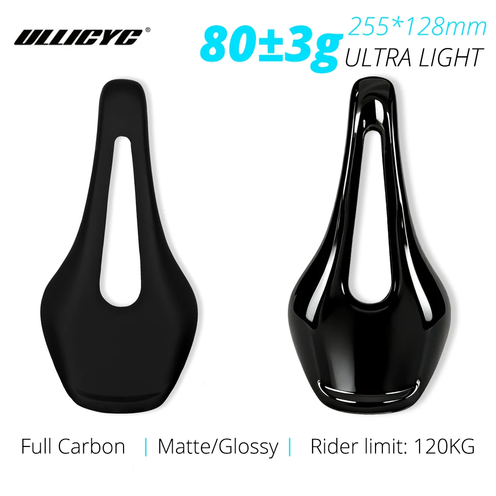 ULLICYC Carbon Saddle Ultralight MTB Road Bike Seat