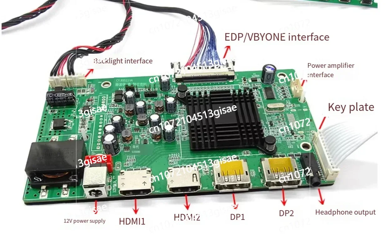 LCD 4K 60Hz 드라이버 보드, LM215UH1-SDB1 C1 LM215UH1 SDA1 화면용 제어 보드 키트