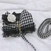 Designer Dog Harness and Leash Set for Small Medium Dogs Cats Walking, Puppy Lace Vest Harness York Chihuahua Pet Accessories 2