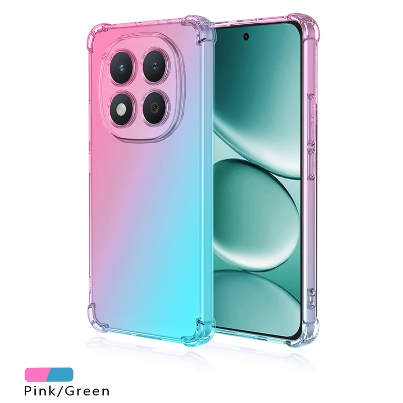 Gradient Airbag TPU Shockproof Protective Case Cover
