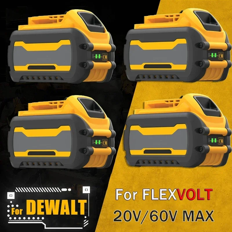 

Аккумулятор для Dewalt FLEXVOLT, литий-ионная батарея 20 в/60 в, 9 Ач, DCB609, DCB606, DCB612, DCB609, DCB205, DCB200, DCB182, для Dewalt 20 в