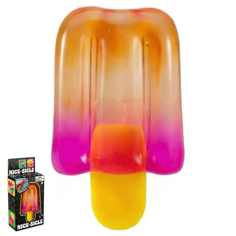 Sensory Stress Relief Squishy Ice Cream Cube - Fun and Soothing Toy