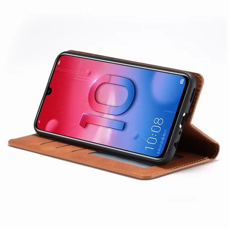 Wallet Leather Case For Honor 10 Lite 10i 20i Luxury Magnetic Flip Silicone Cover For Honor 10i 20E Cover Case