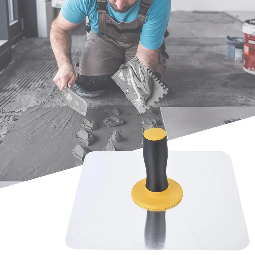 Convenient Plaster Trowel Small Skimming Trowel Practical Anti-slip Practical Plastering Tool plastering trowel skimming tool set drywall finishing tool
