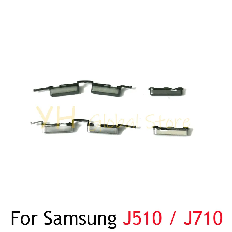 

50PCS For Samsung Galaxy J5 J7 2016 J510F J710F J510 J710 Power Button ON OFF Volume Up Down Side Button Key Repair Parts