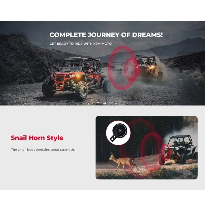 

Turn Street Legal with Horn Reverse Hazard Light RockerSwitch Dropship