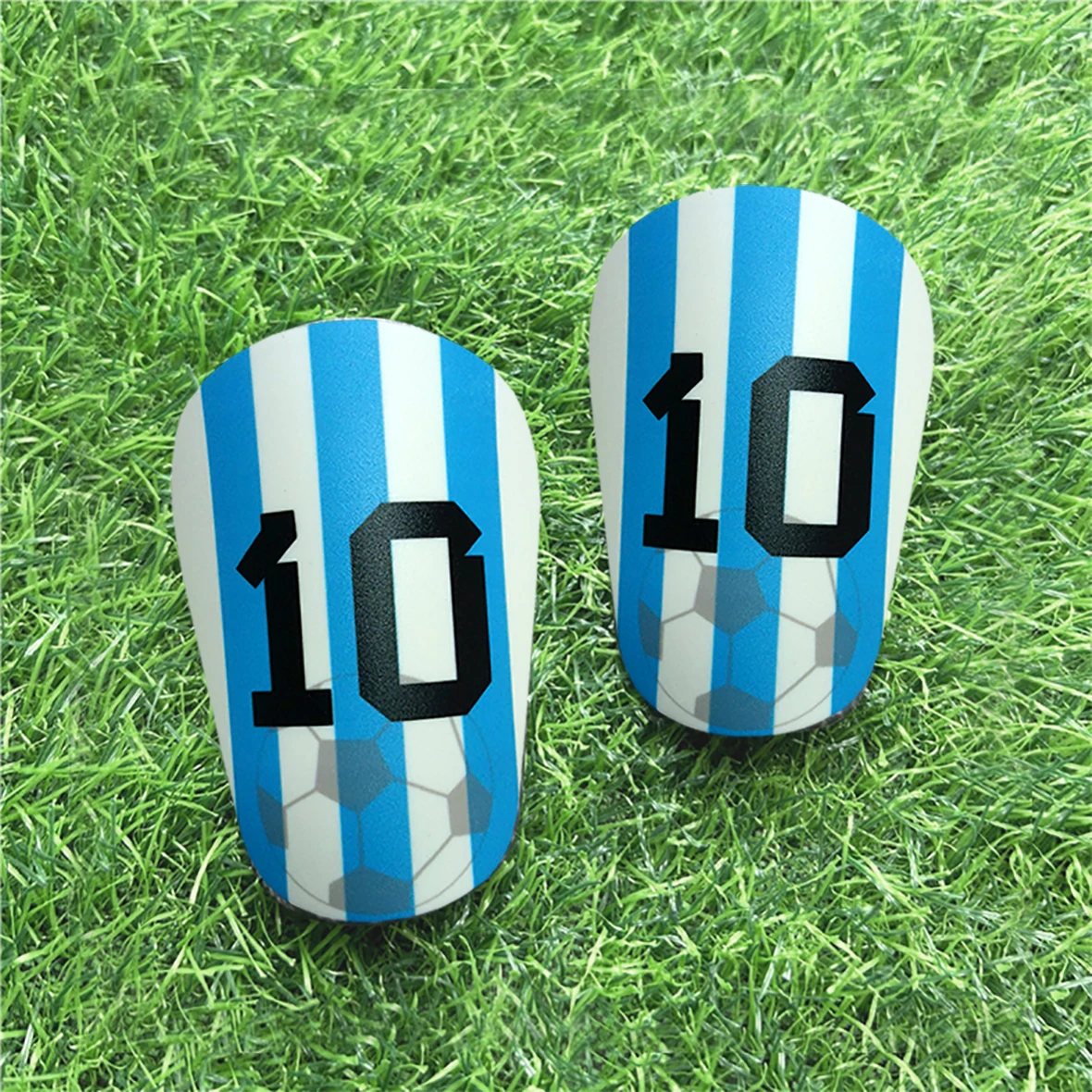 1 Pair Universal Football Soccer Shin Guard Shin Pads Protection Gear Shock Absorbing Protective Equipment for Children Adult
