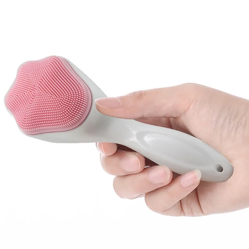 

Cute Cat Paw Silicone Face Scrubber Manual Facial Deep Cleansing Brush Makeup Removal Blackhead Pore Exfoliating Tool