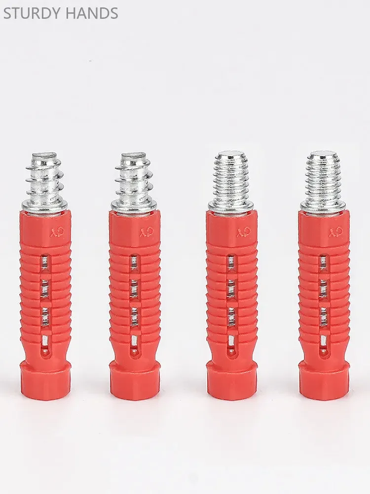 20pcs/lot Panel Closet Wooden Furniture 2-in-1 Connector Kit Hidden Invisible Connector Hardware Tool Woodworking Accessories