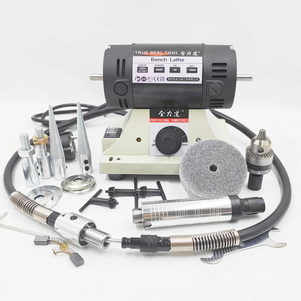 Высокомощная настольная шлифовальная машина 220 В 800 Вт, электрическая шлифовальная машина eoodwork для резьбы по нефриту, шлифовальная машина 0,3-4 мм, гибкая рукоятка вала