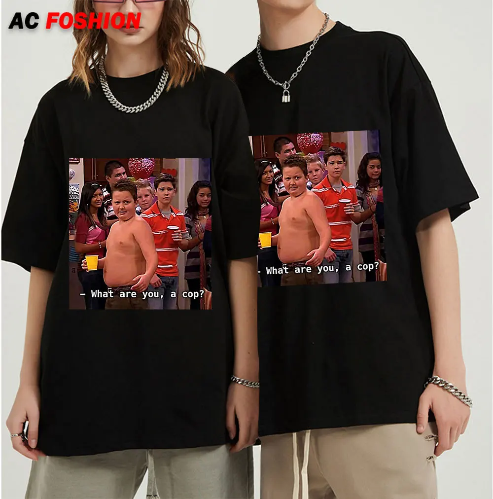 

Classic Gibby Icarly Men Women T Shirt Hip Hop Streetwear Tops 2022 New Fashion Cotton Short Sleeve Tee Shirt Harajuku Tshirt