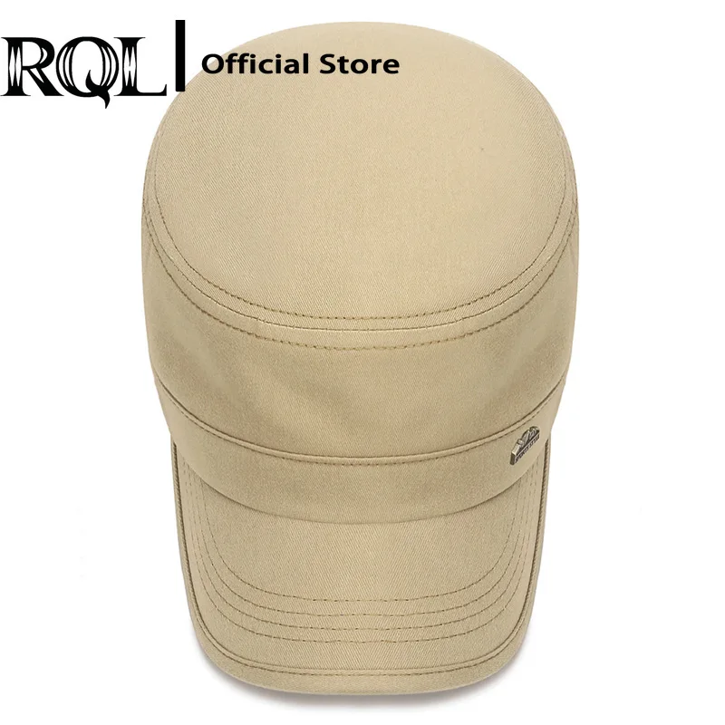 Fashion Cadet Army Cap Cotton Unisex Twill Military Hat Flat Top Cap For Men Summer Outdoor Sports Dad Hat Trucker Plain baseball cap flat cap camouflage baseball cap cap hat