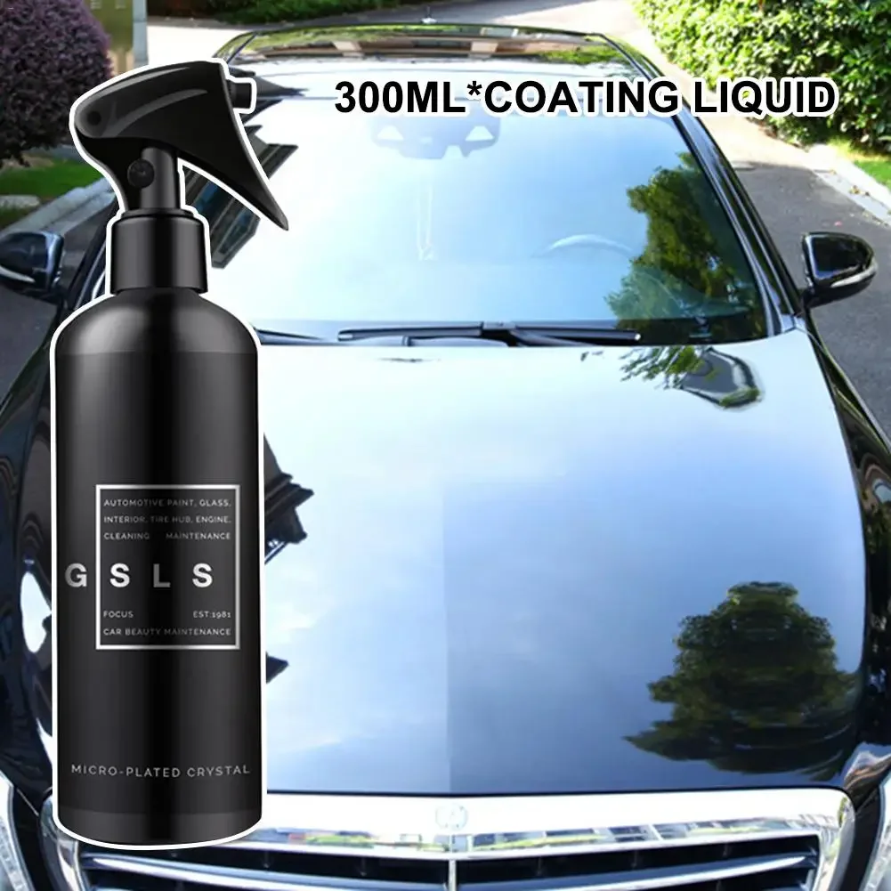 

300ML Full Car Nano Coating Liquid Coating Spray Hydrophobic Wax Car Paint Care Coating Liquid Crystal Protective Film Dropship