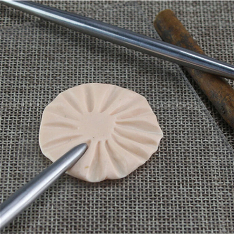 Polymer Clay Tools Pottery Tools Clay Sculpting Tools Pottery Sculpting Tools Clay Craft Tool Stainless Steel Rod Detail Needles for Pottery Modeling Carving Clay Sculpture Ceramics