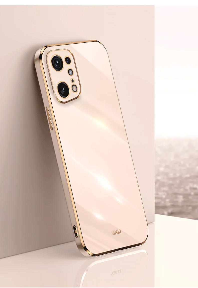 Funda For Oppo Find X5 Pro Case Tyylikäs pinnoitettu puhelimen kuori Oppo Find X5 Lite Case Ylellinen Pehmeä Silikoni Iskunkestävä B_voghion.com