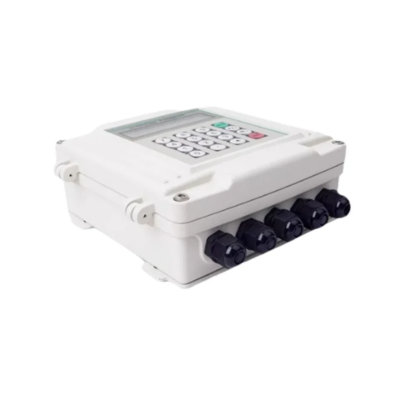 TUF-2000S Ultrasonic Water Flowmeter DN15-700mm RS485 Wall Mounted Split Water Flow Sensor TS-2 TM-1 Digital Level Flow Meter