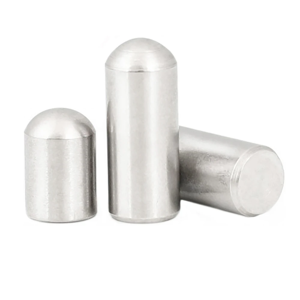 M0.6 M0.8 M1 M1.2 M1.5 M1.8 M2 M2.3 M2.5 M2.8 M3 M4 M5 M6 M8 304 Stainless Steel Cylindrical Pin Locating Dowel 5 ~ 10pcs cylindrical locating dowel pin