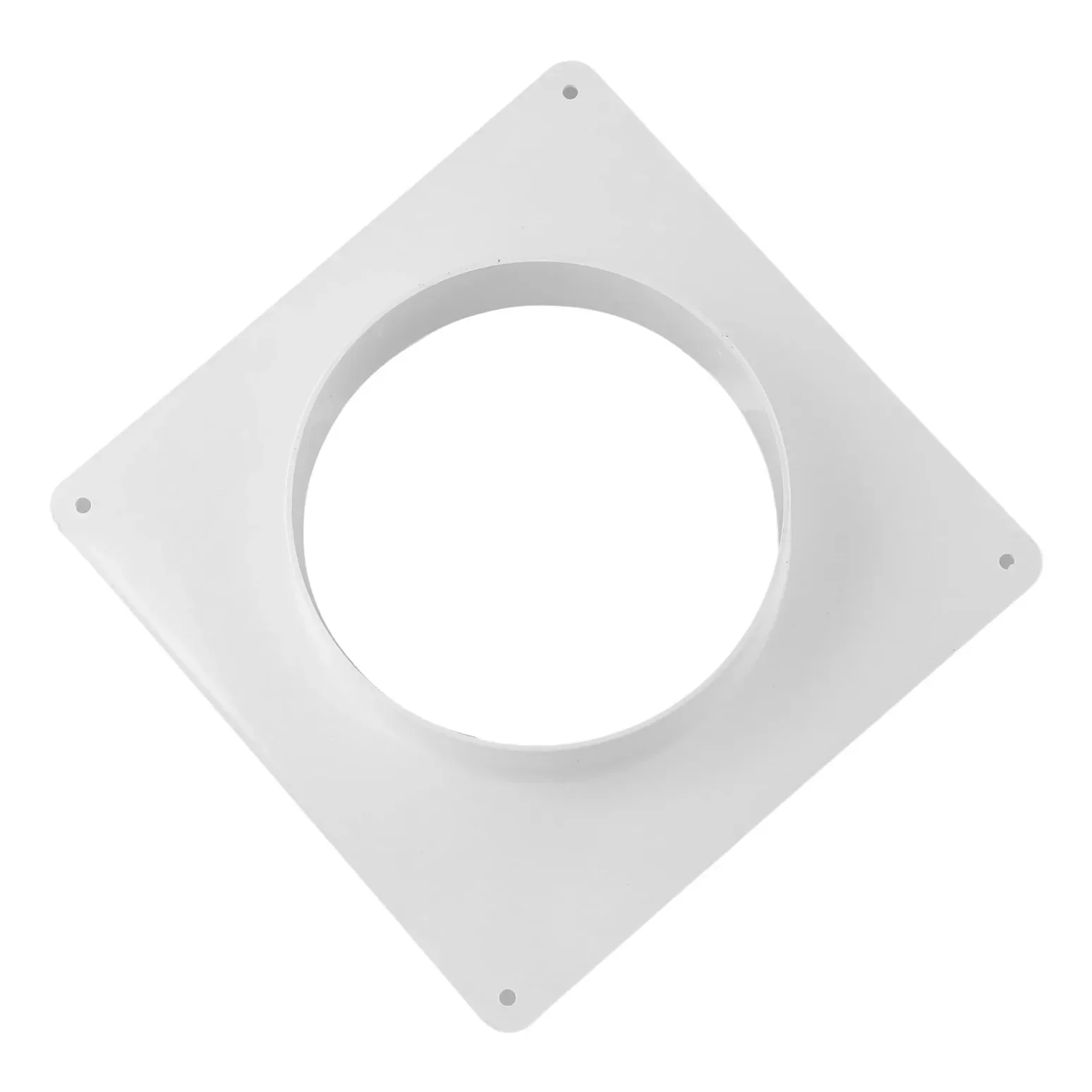 Exhaust Pipe Connector Flange Straight Ventilation Pipe Plastic Air Vent Duct Outlet Adapter Vents Air Conditioning Ducting Tool