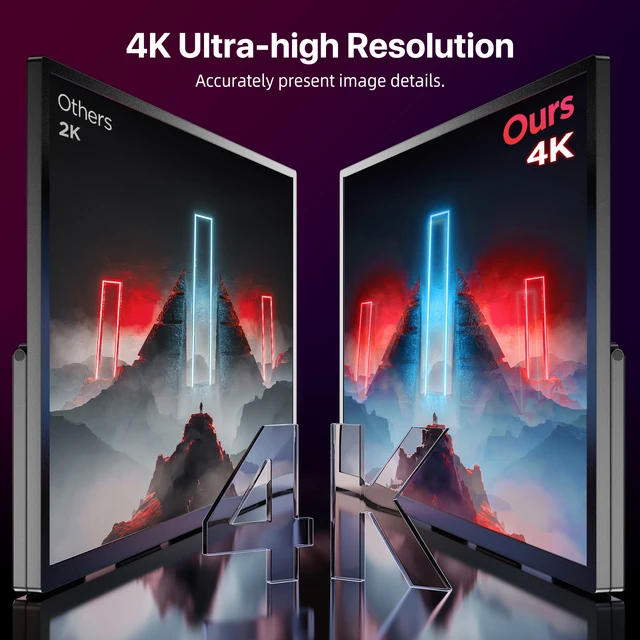 モバイルモニター 4K 18.4インチ ポータブルモニター ゲーム 【公式通販】