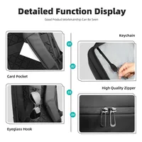 HK Men's Designer Laptop Bag Waterproof School Bags for College Boys Male Business Sports Travel Backpack Men With USB Charging - Image 6