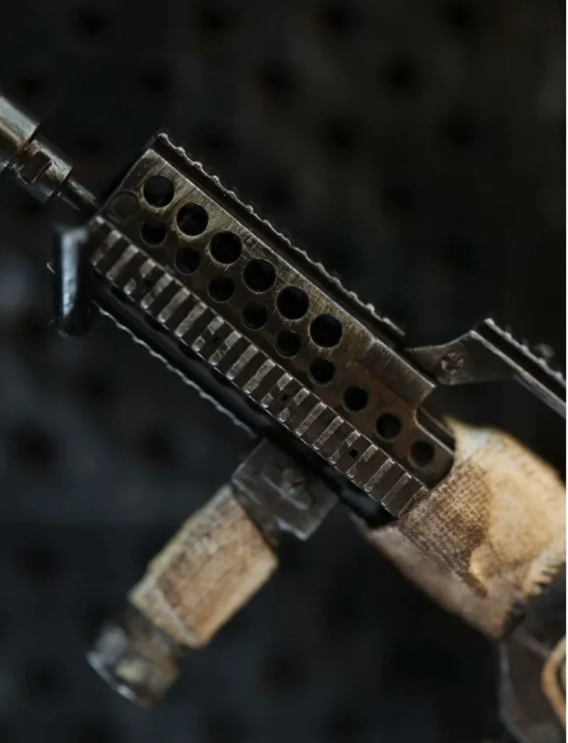 1/6 Scale Soldier Submachine Gun G36KSK Model for 12'' Waste Soil Style